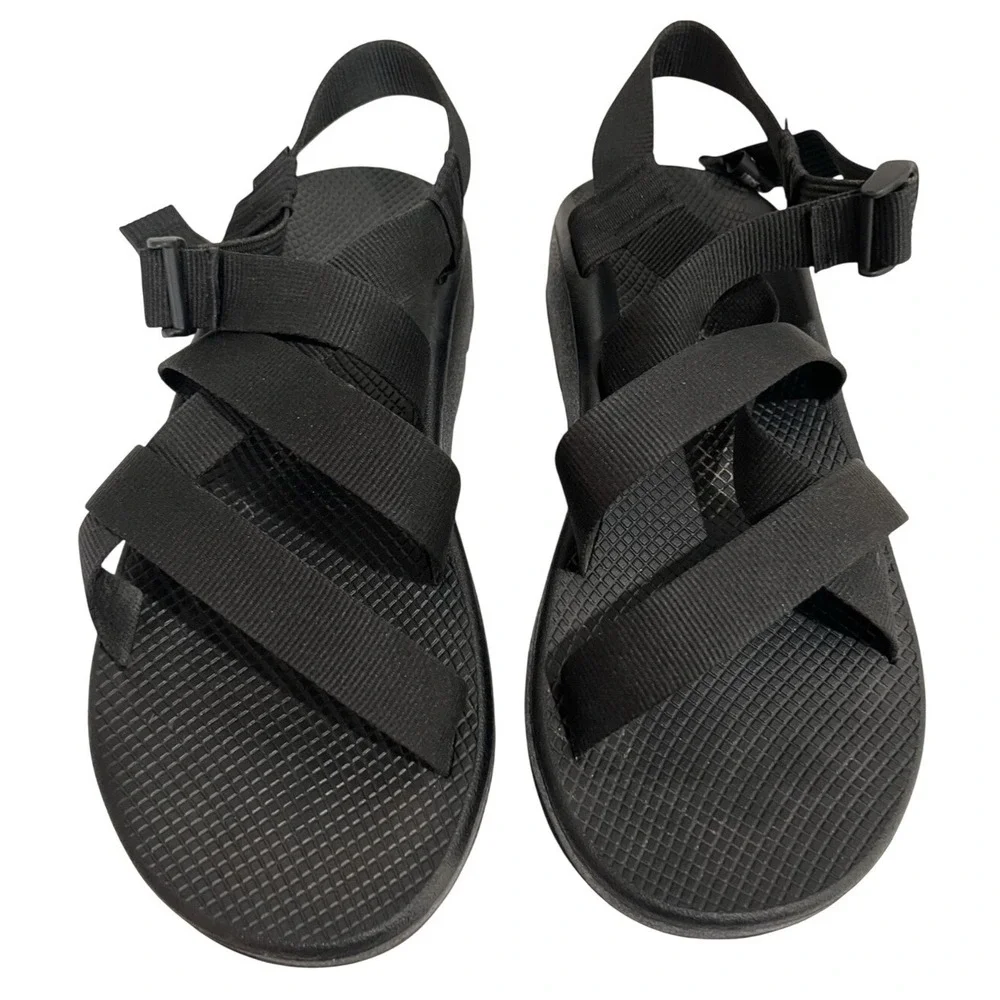 Chaco Men's Black Banded Z/Cloud Sandals Sz 13 Beach Outdoor Sport Strappy‎